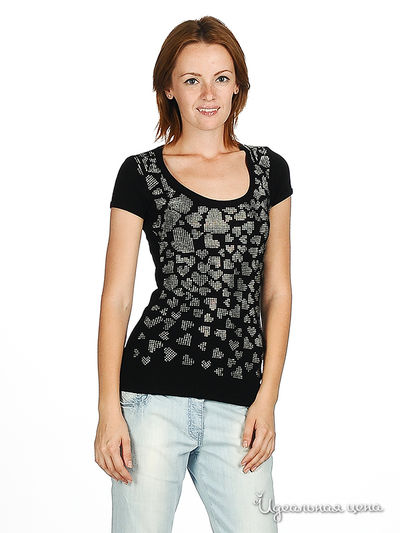 Футболка Blugirl Folies, цвет цвет черный