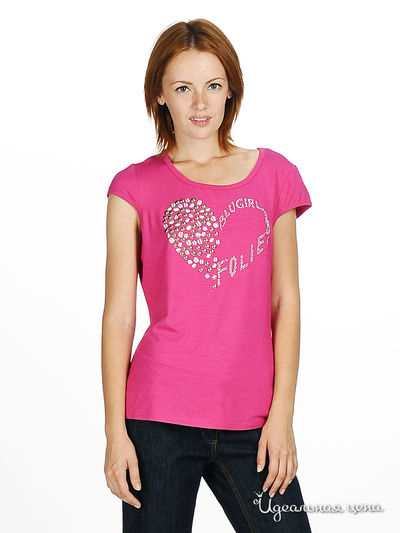 Футболка Blugirl Folies, цвет цвет малина