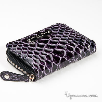 Кошелек Andrea Rossi, цвет цвет темно-фиолетовый