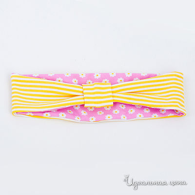 Ободок Archimede, цвет цвет желтый / розовый