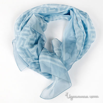 Шарф Givenchy, цвет цвет голубой