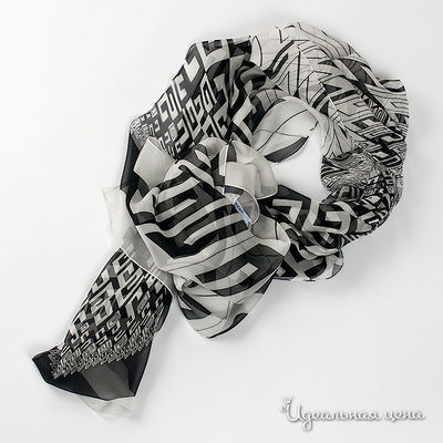 Шарф Givenchy, цвет цвет черный / белый