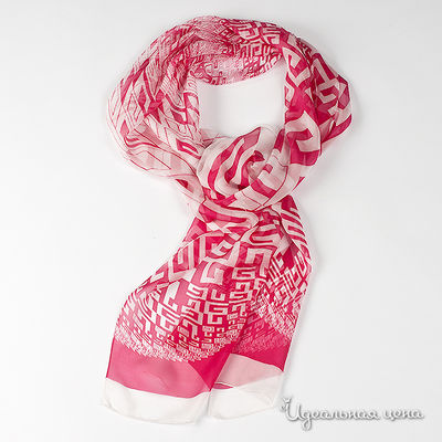 Шарф Givenchy, цвет цвет розовый / белый