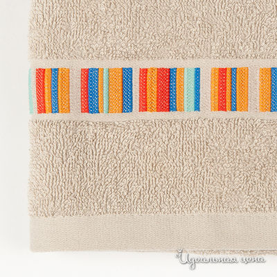 Набор полотенец CALEFFI, цвет песок, 40х60 + 60х110 см