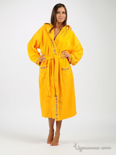 Халат CALEFFI, цвет цвет желтый