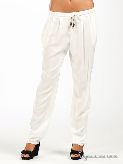 Брюки Fervente, цвет цвет белый