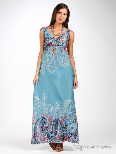 Сарафан Fervente, цвет цвет морской волны