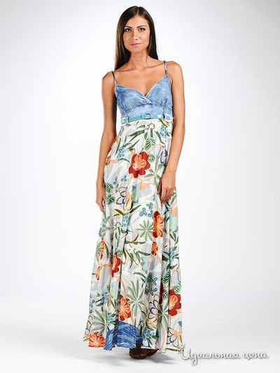 Сарафан Fervente, цвет цвет голубой