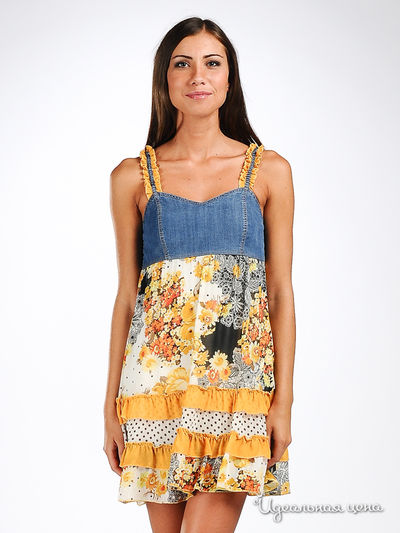 Сарафан Fervente, цвет цвет желтый