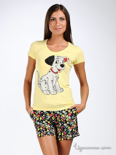 Футболка Fervente, цвет цвет желтый