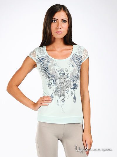 Футболка Fervente, цвет цвет салатовый