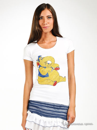 Футболка Fervente, цвет цвет белый