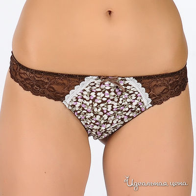 Трусы Amelie, цвет цвет коричневый