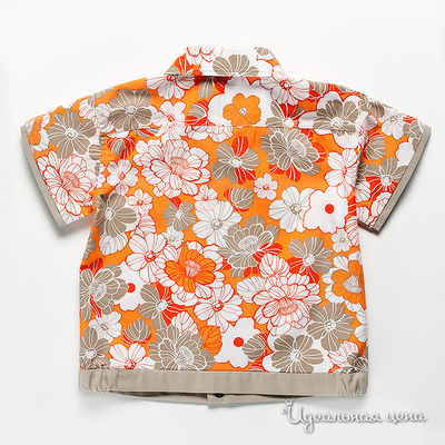 Рубашка GT Basic МАКАЙО для мальчика, цвет оранжевый