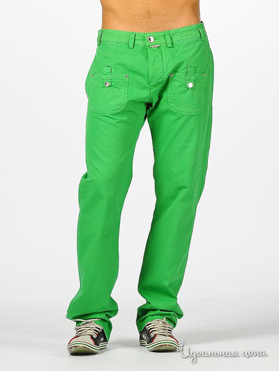 Брюки Takeshy Kurosawa, цвет цвет зеленый