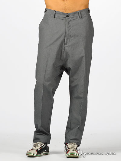 Брюки Takeshy Kurosawa, цвет цвет серый