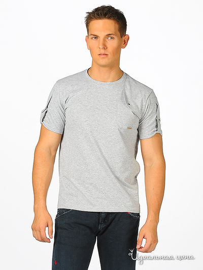 Футболка Takeshy Kurosawa, цвет цвет серый меланж