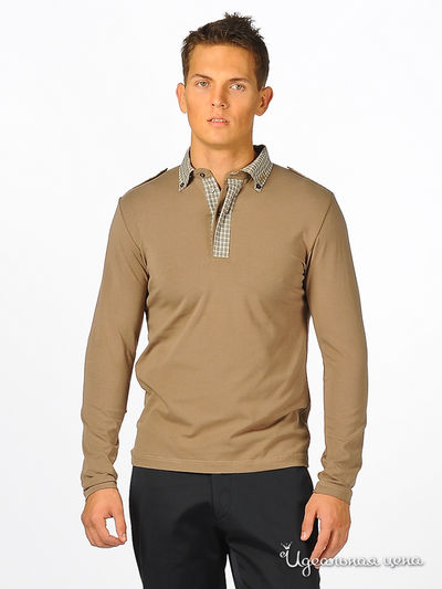 Лонгслив Takeshy Kurosawa, цвет цвет светло-коричневый