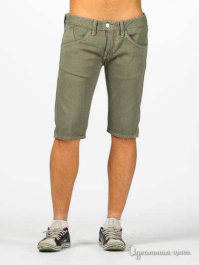 Шорты Takeshy Kurosawa, цвет цвет хаки