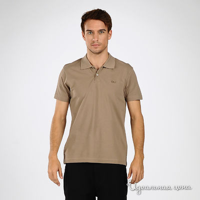 рубашка-поло Calvin Klein Jeans, цвет цвет бледно-коричневый