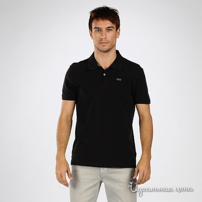 рубашка-поло Calvin Klein Jeans, цвет цвет черный