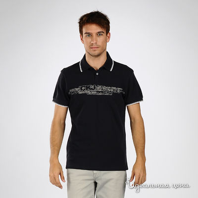 рубашка-поло Calvin Klein Jeans, цвет цвет темно-синий