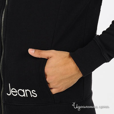 Толстовка Calvin Klein Jeans мужская, цвет темно-синий