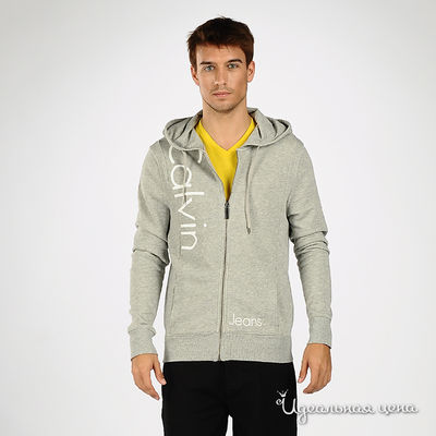 Толстовка Calvin Klein Jeans, цвет цвет серый