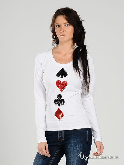 Футболка ODRI, цвет цвет белый