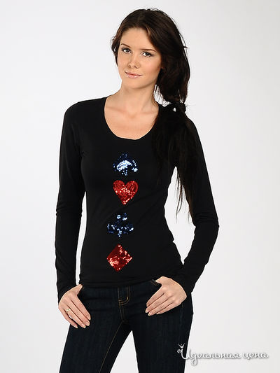 Футболка ODRI, цвет цвет черный