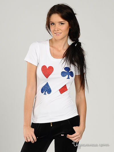 Футболка ODRI, цвет цвет белый