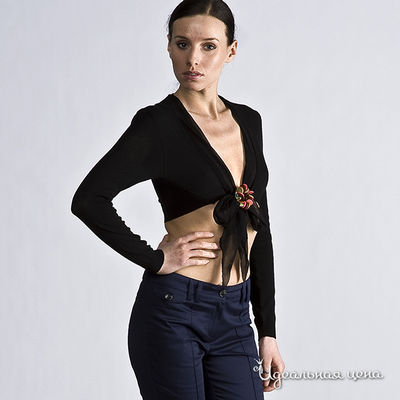 Болеро Cristina Gavioli, цвет цвет черный