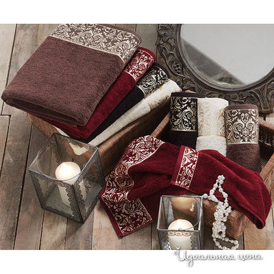 Полотенце Issimo, цвет цвет черный / золотой