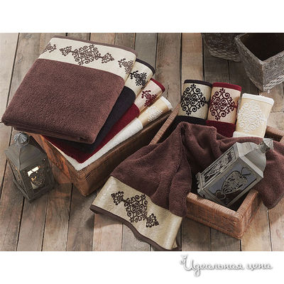 Полотенце Issimo, цвет цвет коричневый