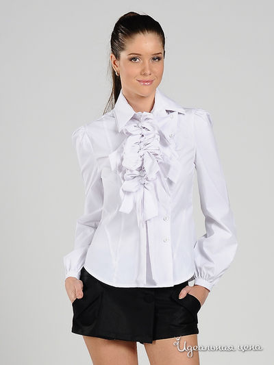 Блузка ODRI, цвет цвет белый