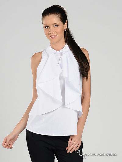 Блузка ODRI, цвет цвет белый