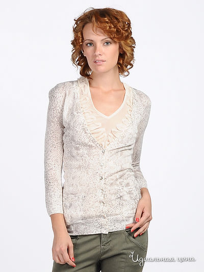 Кардиган Mix Brend House, цвет цвет слоновая кость