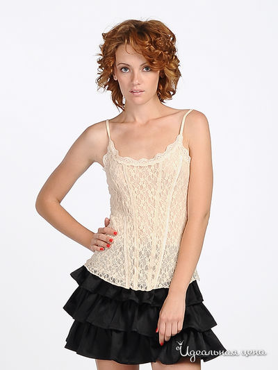 Топ Mix Brend House, цвет цвет слоновая кость