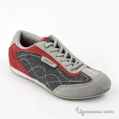 Кроссовки Beppi, цвет цвет серый / красный