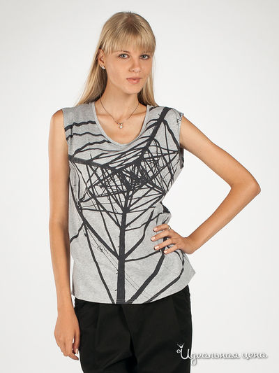 Футболка Bench, цвет цвет серый