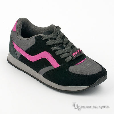 Кроссовки Beppi, цвет цвет черный / серый / розовый