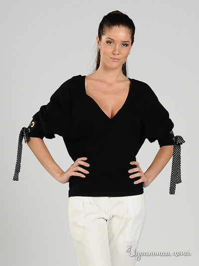 Блузка ODRI, цвет цвет черный