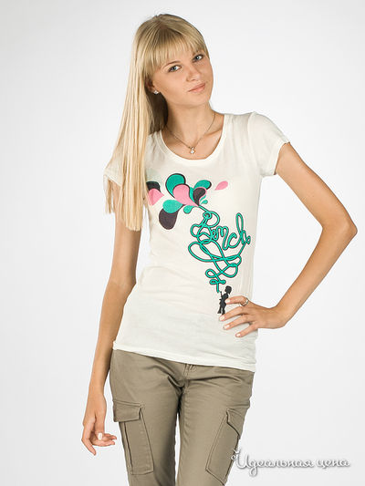 Футболка Bench, цвет цвет белый