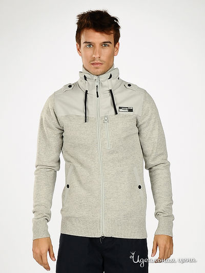 Кардиган Bench, цвет цвет серый