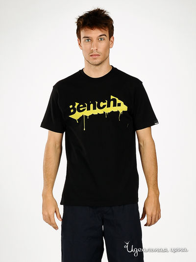 Футболка Bench, цвет цвет желтый / черный