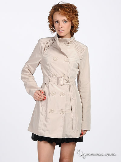 Плащ Mix Brend House, цвет цвет бежевый