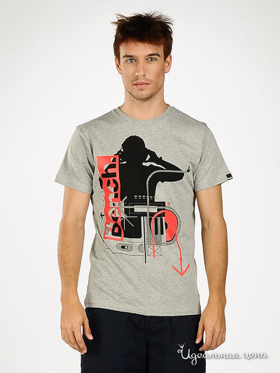 Футболка Bench, цвет цвет серый