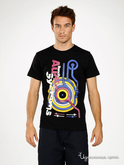 Футболка Bench, цвет цвет черный