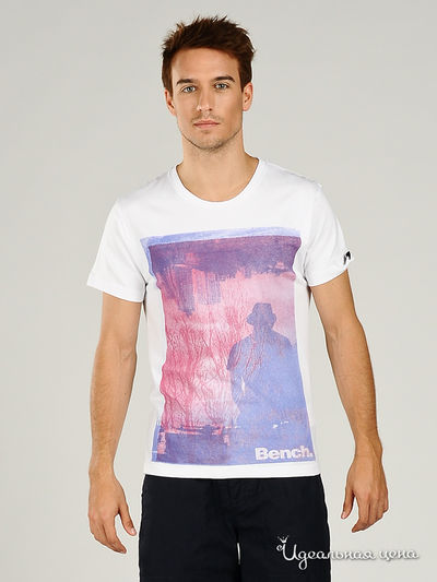 Футболка Bench, цвет цвет белый