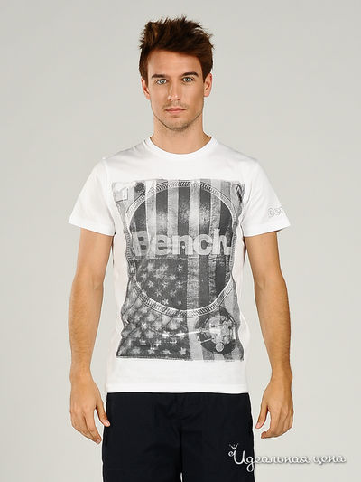 Футболка Bench, цвет цвет белый